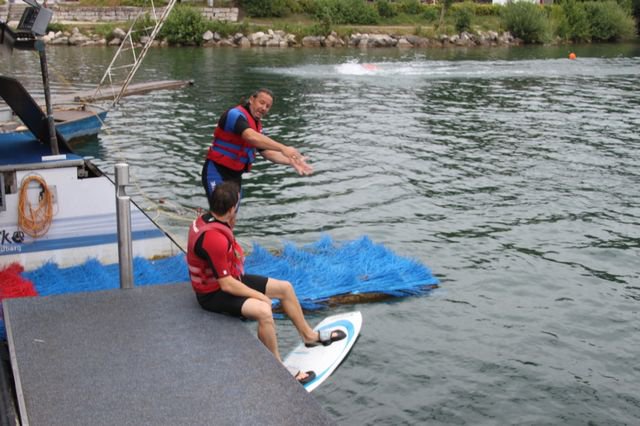 Wasserskifahren in Friedberg 2015